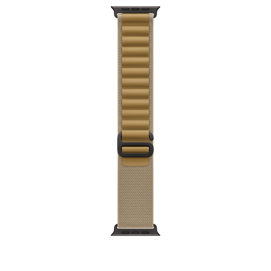 Apple pašček Alpine Loop Small v rjavi barvi za Apple Watch velikosti 49 mm - iSTYLE SI