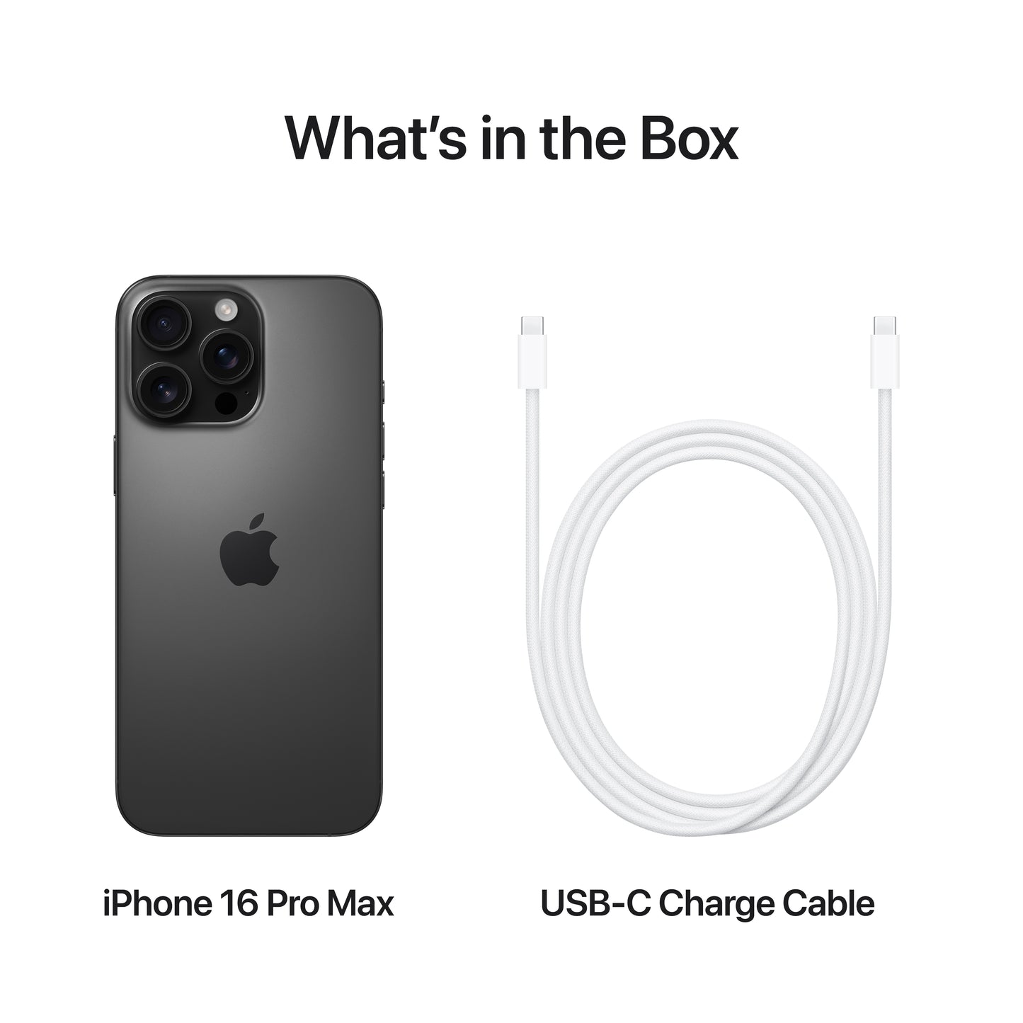 iPhone 16 Pro Max: 256 GB - črni titan - iSTYLE SI