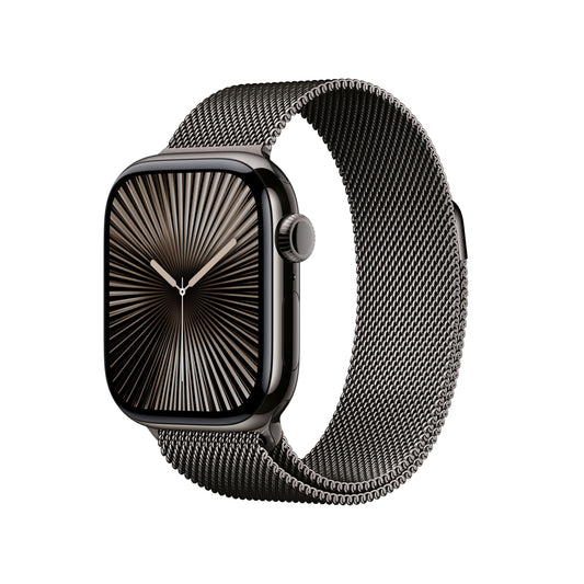 Apple Watch Series 10 GPS + Cellular 42mm Slate Titanium Case with Slate Milanese Loop - iSTYLE SI
