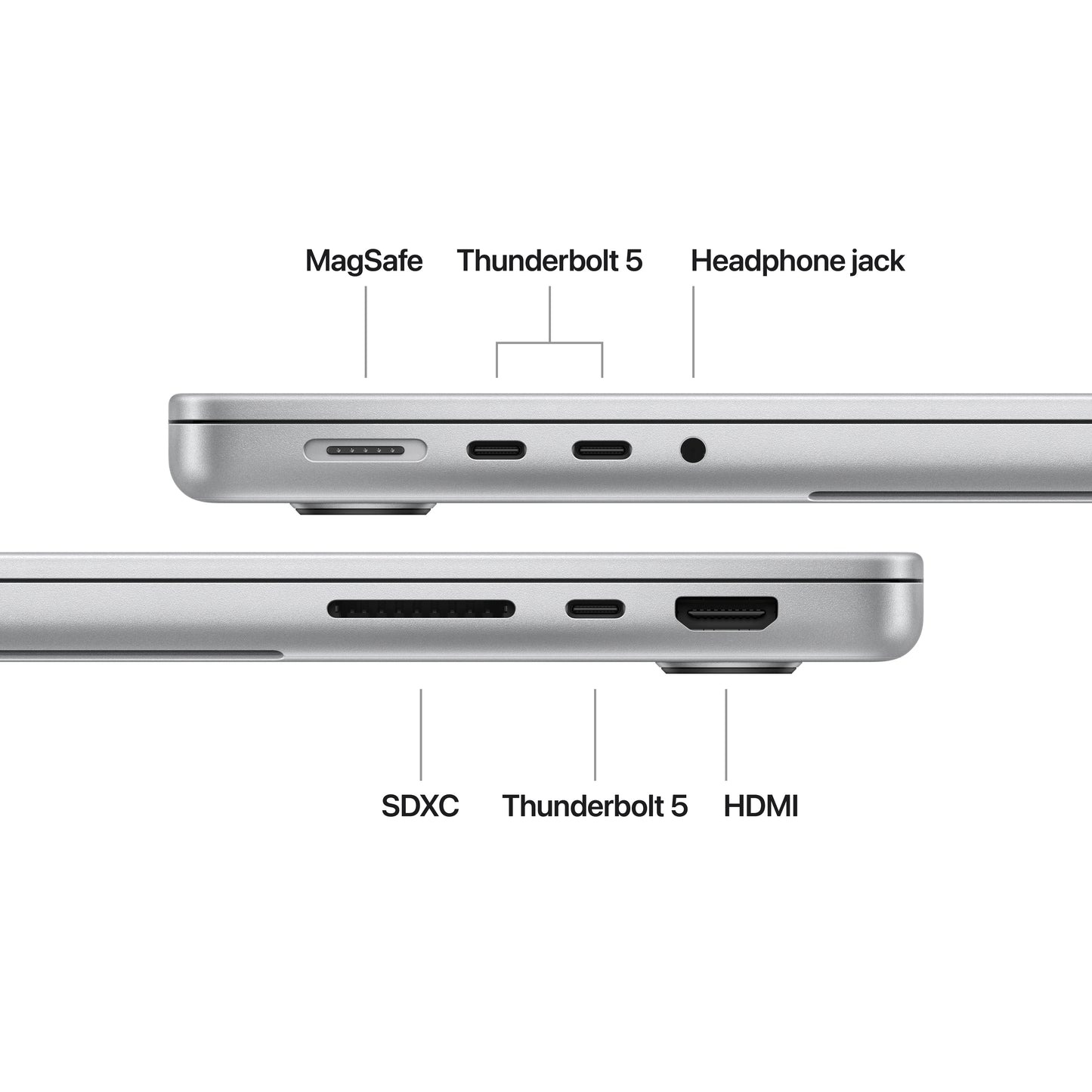 MacBook Pro 14: M4 Pro s 14‑jedrno CPE in 20‑jedrno GPE, 1 TB SSD - srebrn - iSTYLE SI