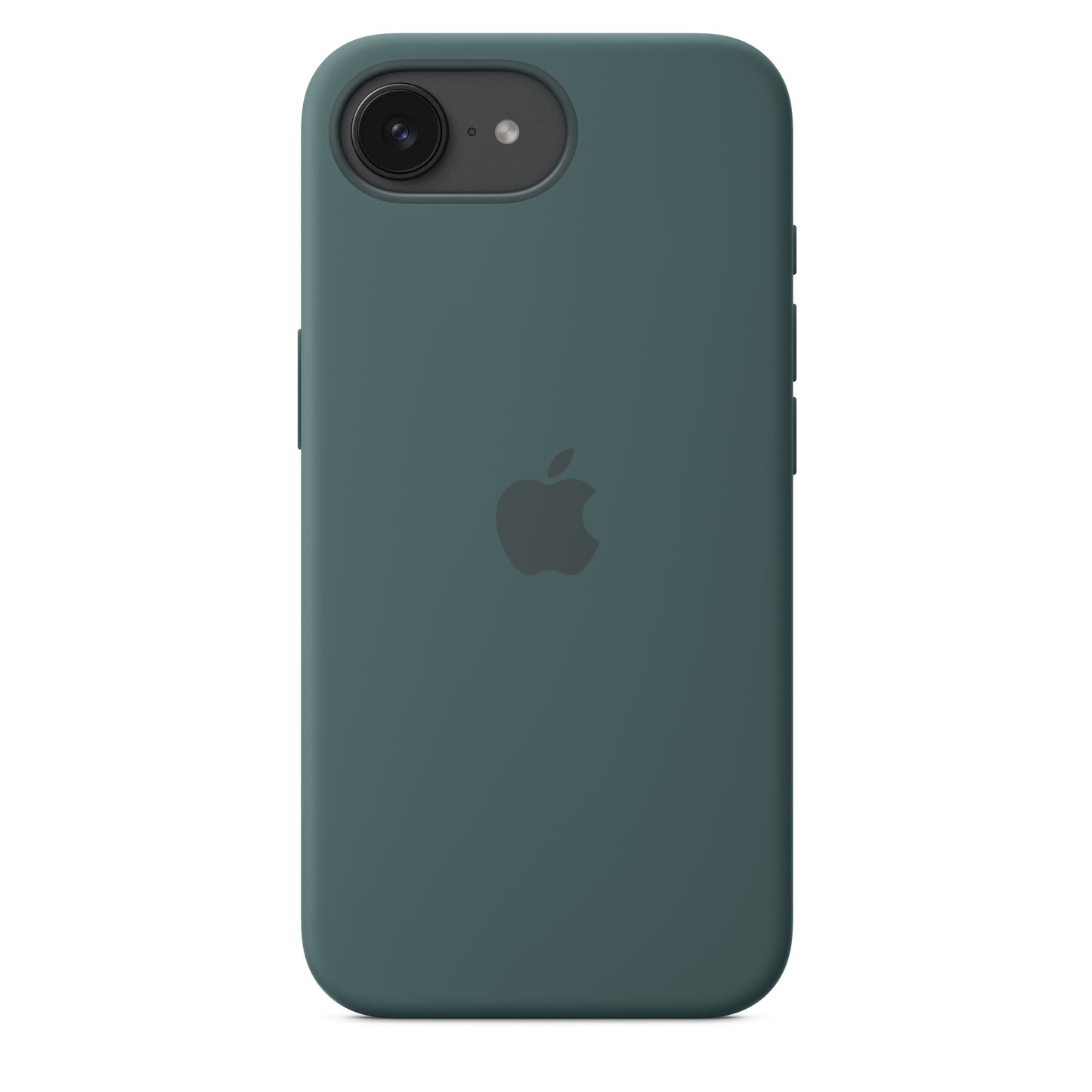 Apple silikonski ovitek z MagSafe za iPhone 16e - jezersko zelena - iSTYLE SI