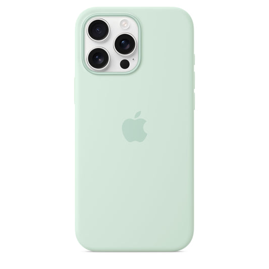 Apple silikonski ovitek z MagSafe za iPhone 16 Pro Max - akvamarin - iSTYLE SI