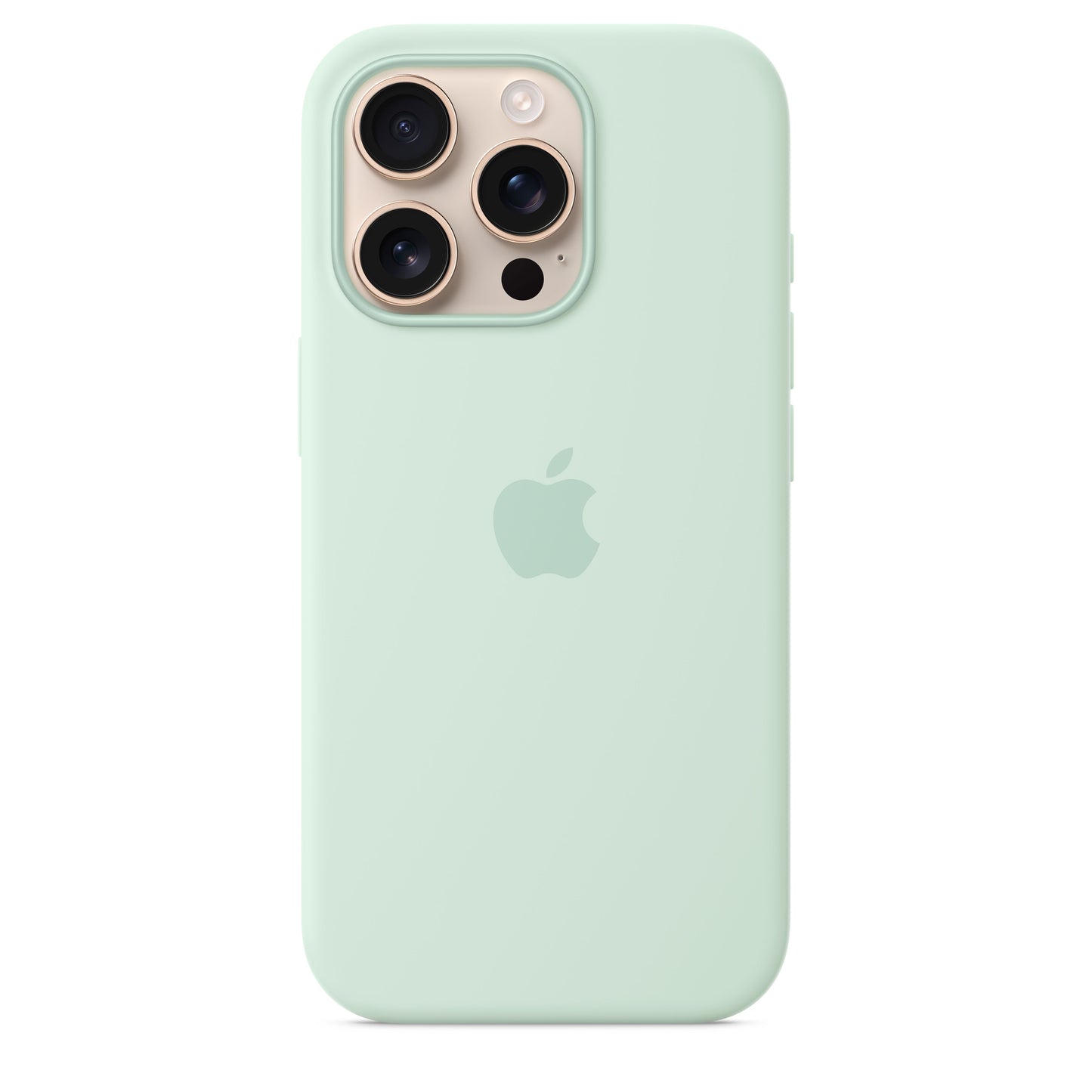 Apple silikonski ovitek z MagSafe za iPhone 16 Pro - akvamarin - iSTYLE SI