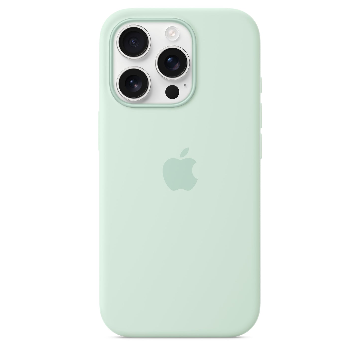 Apple silikonski ovitek z MagSafe za iPhone 16 Pro - akvamarin - iSTYLE SI