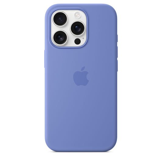 Apple silikonski ovitek z MagSafe za iPhone 16 Pro - vijolično-modra - iSTYLE SI