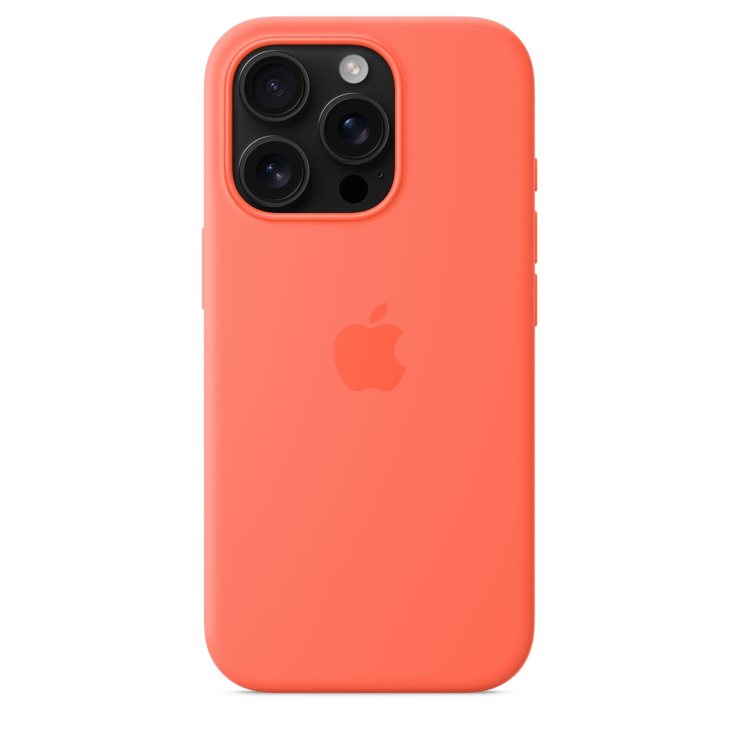 Apple silikonski ovitek z MagSafe za iPhone 16 Pro - mandarina - iSTYLE SI