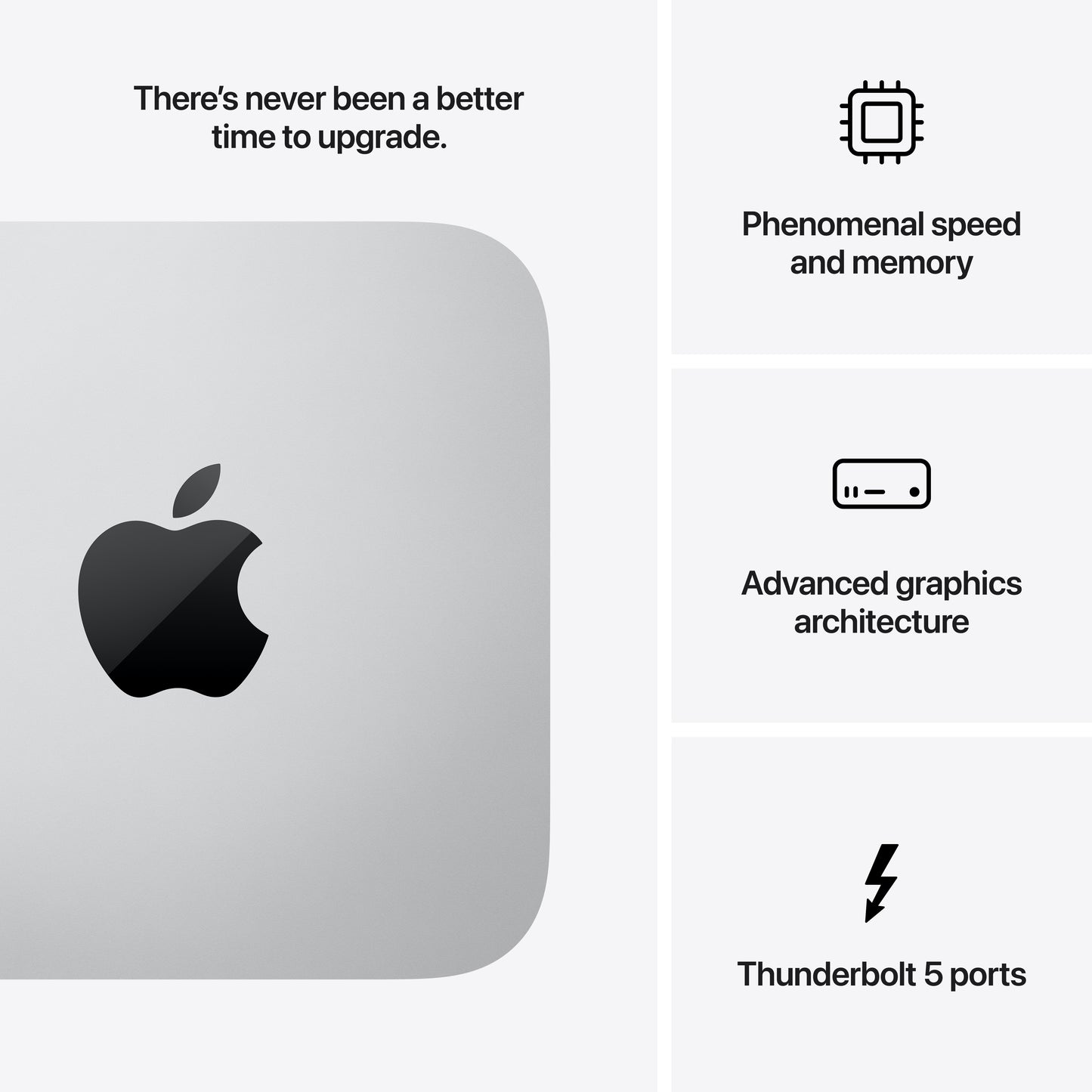 Mac Studio: M3 Ultra z 28-jedrno CPE in 60-jedrno GPE, 96 GB, 1 TB SSD - iSTYLE SI