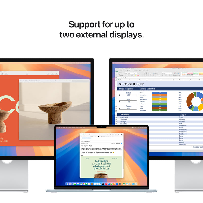 MacBook Air 15: M4 z 10‑jedrno CPE in 10‑jedrno GPE, 256 GB SSD - polnočen - iSTYLE SI