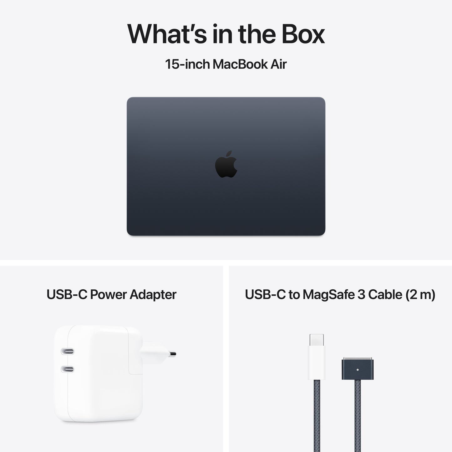 MacBook Air 15: M4 z 10‑jedrno CPE in 10‑jedrno GPE, 512 GB SSD - polnočen - iSTYLE SI