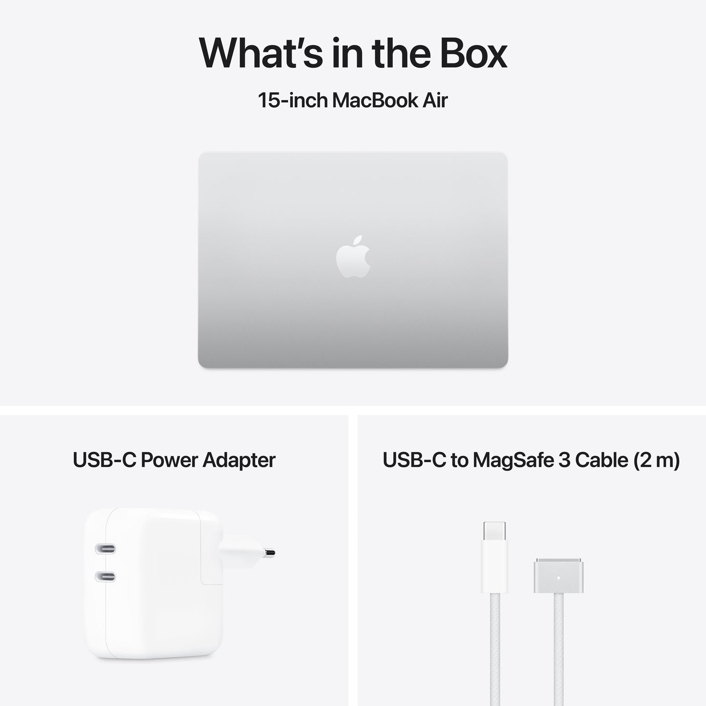 MacBook Air 15: M4 z 10‑jedrno CPE in 10‑jedrno GPE, 256 GB SSD - srebrn - iSTYLE SI