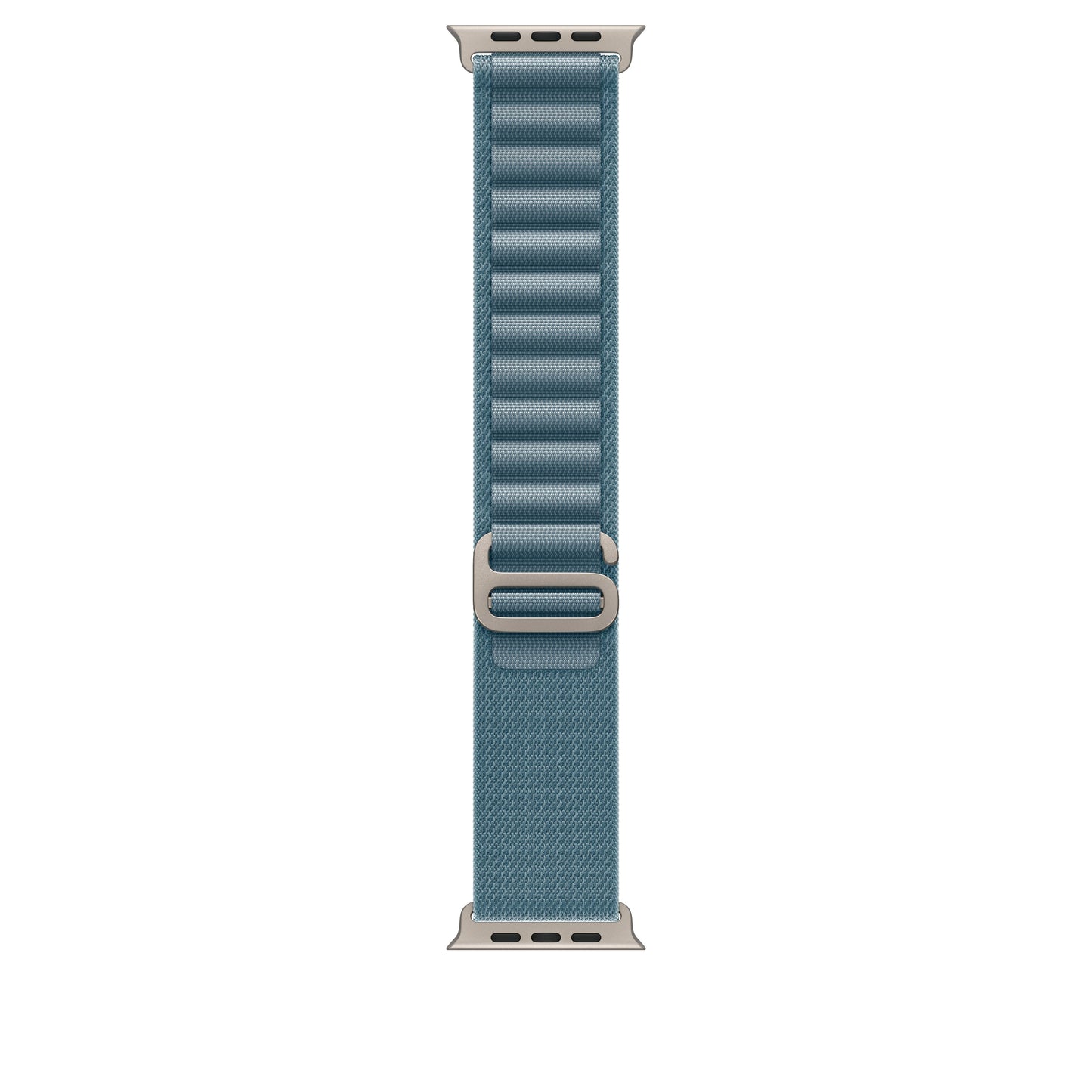 49mm Light Blue Alpine Loop - Large - Natural Titanium Finish - iSTYLE SI