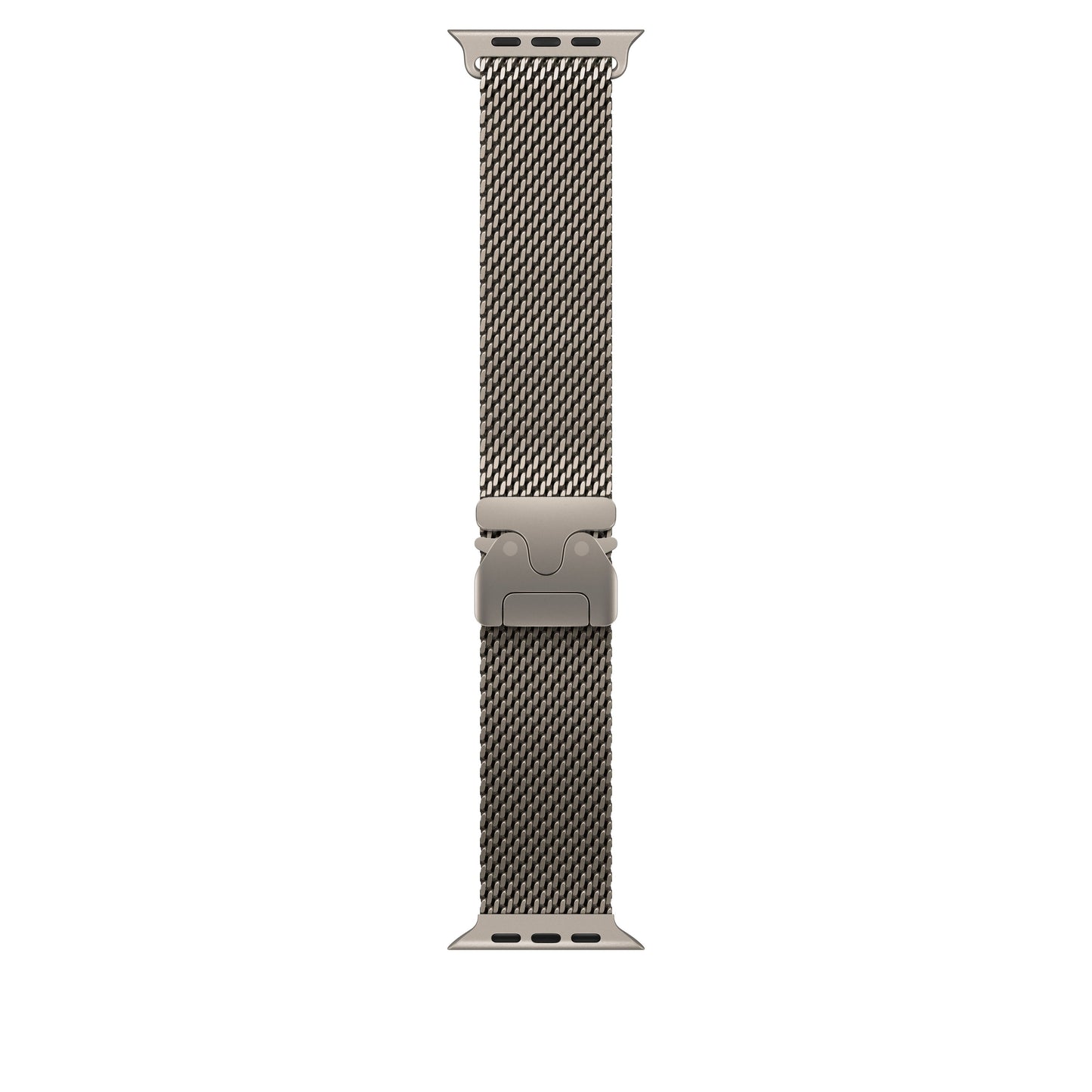 49mm Natural Titanium Milanese Loop - Medium - iSTYLE SI