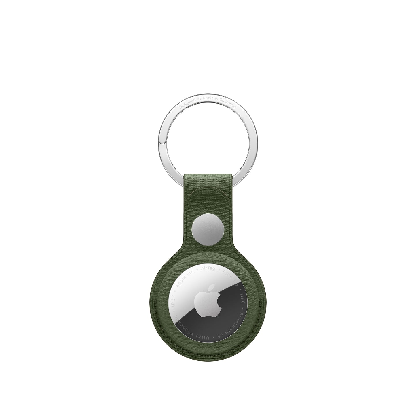 AirTag FineWoven Key Ring - Moss - iSTYLE SI