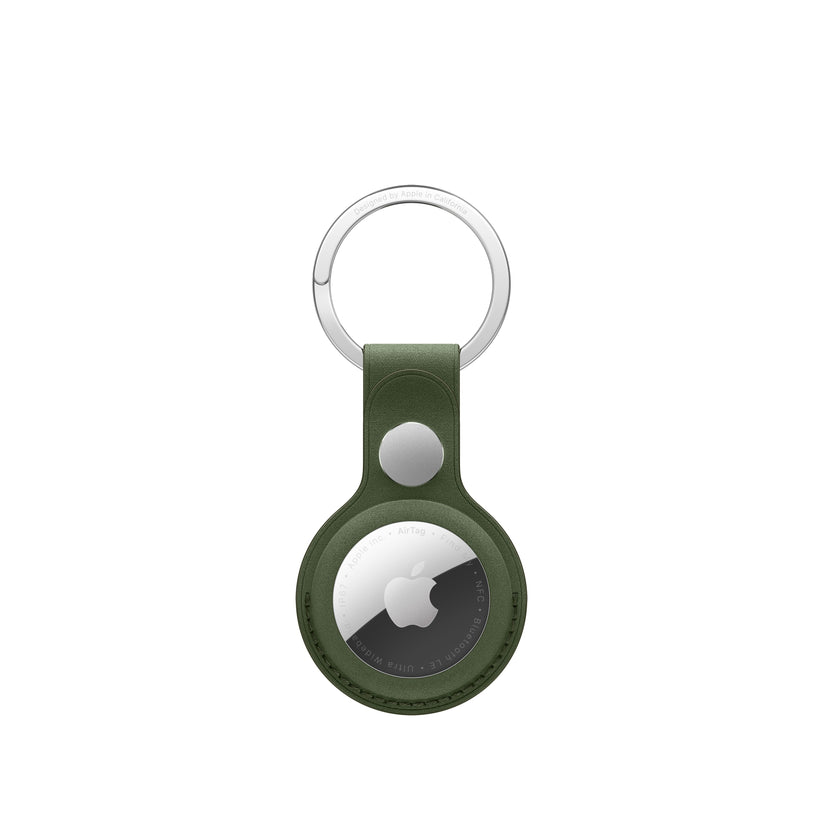 AirTag FineWoven Key Ring - Moss - iSTYLE SI
