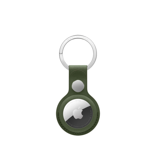 AirTag FineWoven Key Ring - Moss - iSTYLE SI