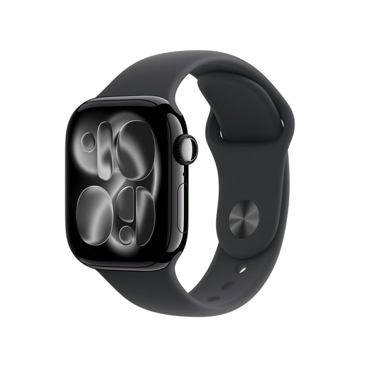 Apple Watch Series 11 GPS 42mm Jet Black Aluminium Case with Black Sport Band - M/L - iSTYLE SI