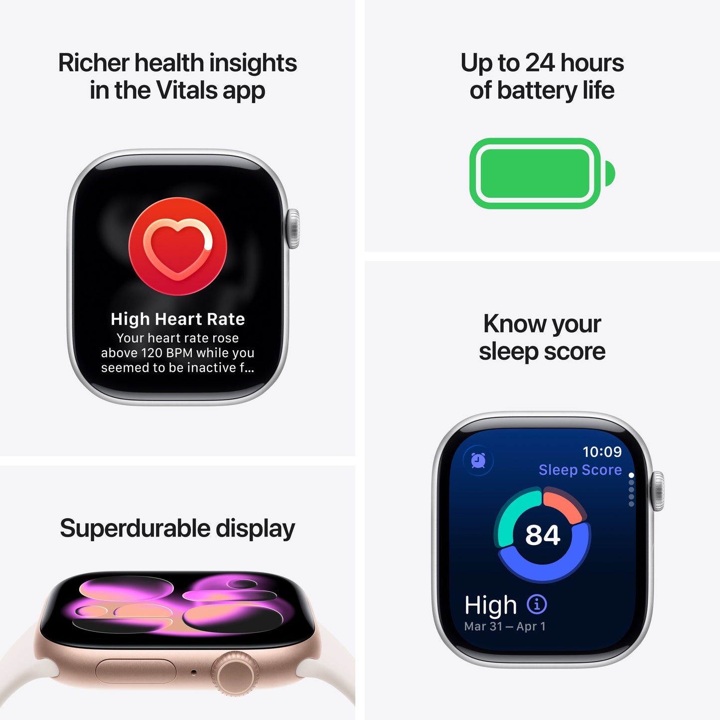Apple Watch Series 11 GPS + Cellular 42mm Natural Titanium Case with Natural Milanese Loop - iSTYLE SI