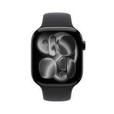 Apple Watch Series 11 GPS 46mm Jet Black Aluminium Case with Black Sport Band - S/M - iSTYLE SI