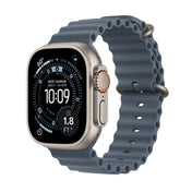 Apple Watch Ultra 3 GPS + Cellular 49mm Natural Titanium Case with Anchor Blue Ocean Band - iSTYLE SI