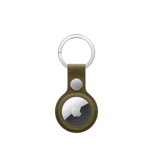 AirTag FineWoven Key Ring - Dark Olive - iSTYLE.si