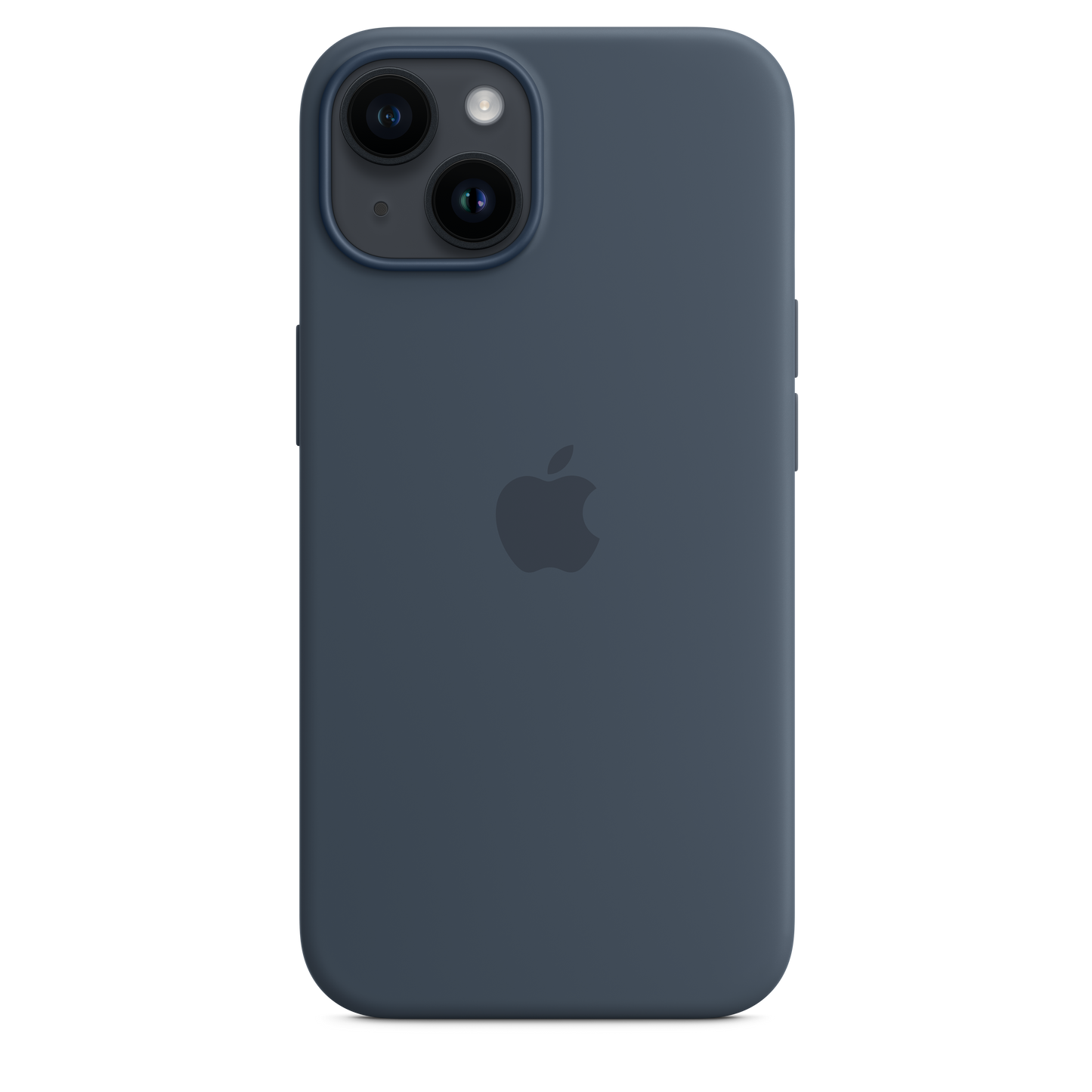 Apple silikonski ovitek z MagSafe za iPhone 14 - nevihtno modra - iSTYLE SI