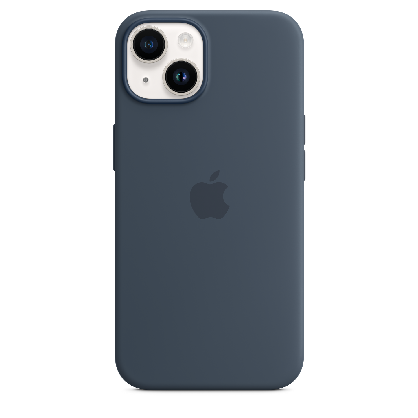 Apple silikonski ovitek z MagSafe za iPhone 14 - nevihtno modra - iSTYLE SI