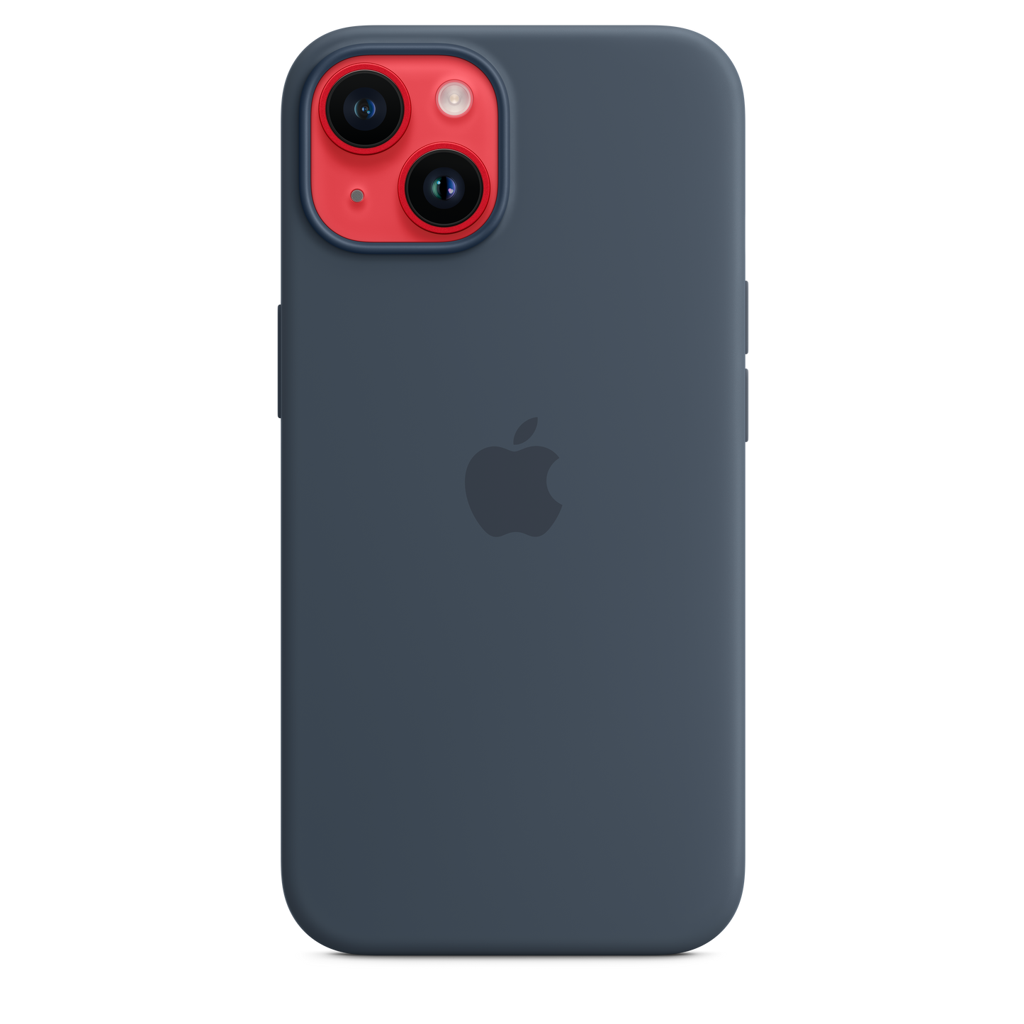Apple silikonski ovitek z MagSafe za iPhone 14 - nevihtno modra - iSTYLE SI