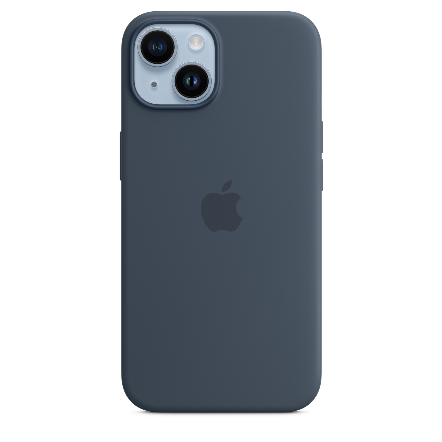 Apple silikonski ovitek z MagSafe za iPhone 14 - nevihtno modra - iSTYLE SI