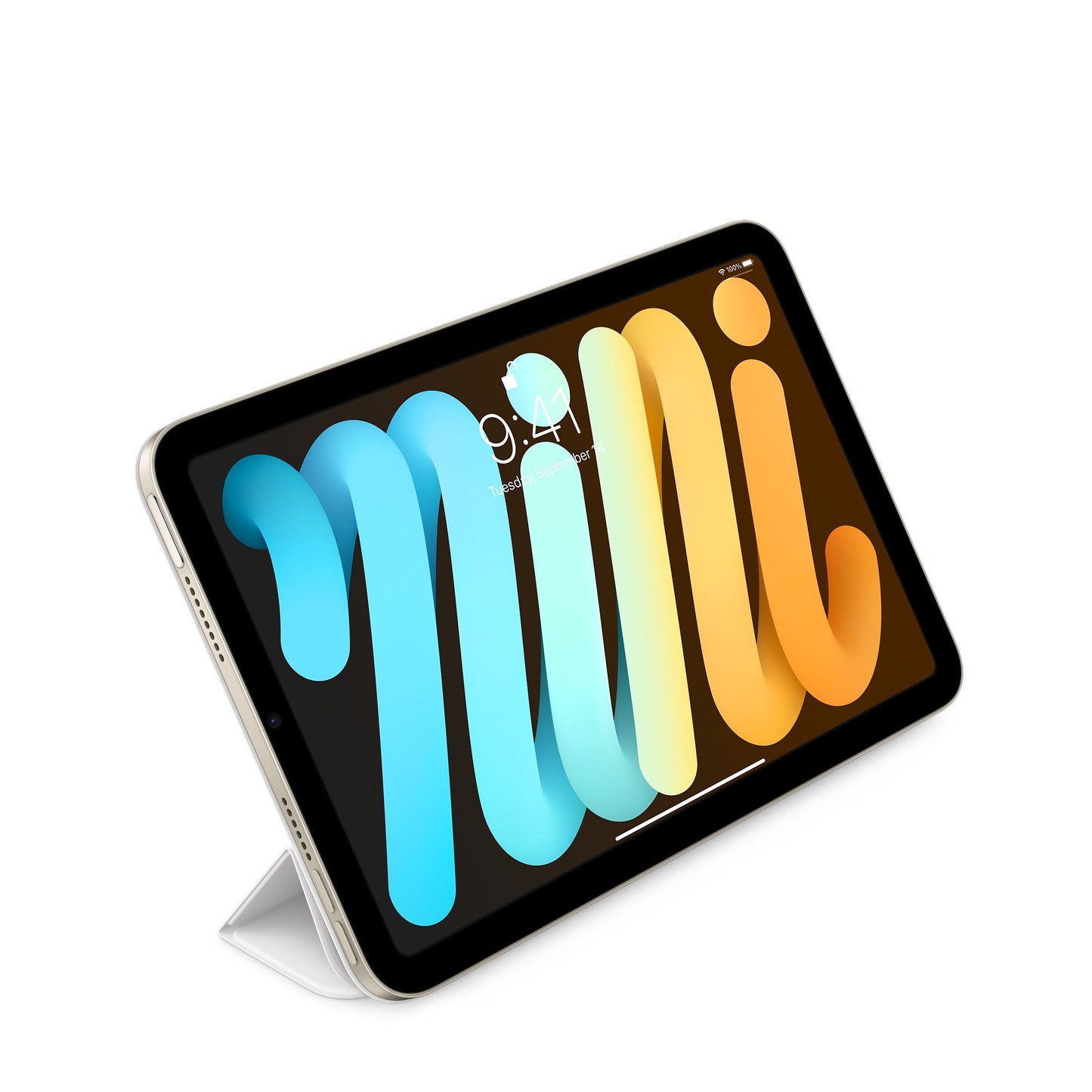 Apple ovitek Smart Folio za iPad mini (6. generacije) - bela - iSTYLE SI
