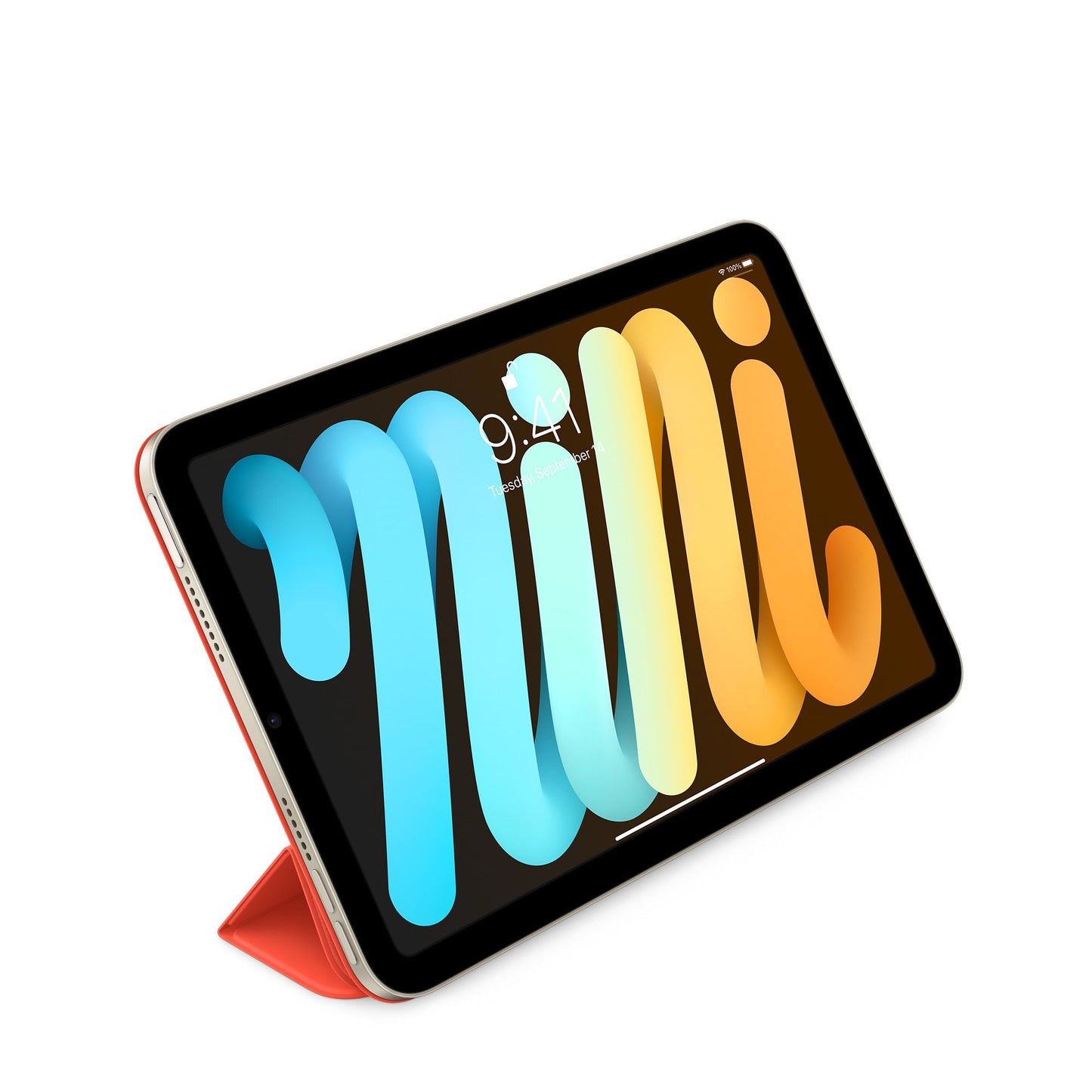 Apple ovitek Smart Folio za iPad mini (6. generacije) - električno oranžna - iSTYLE SI