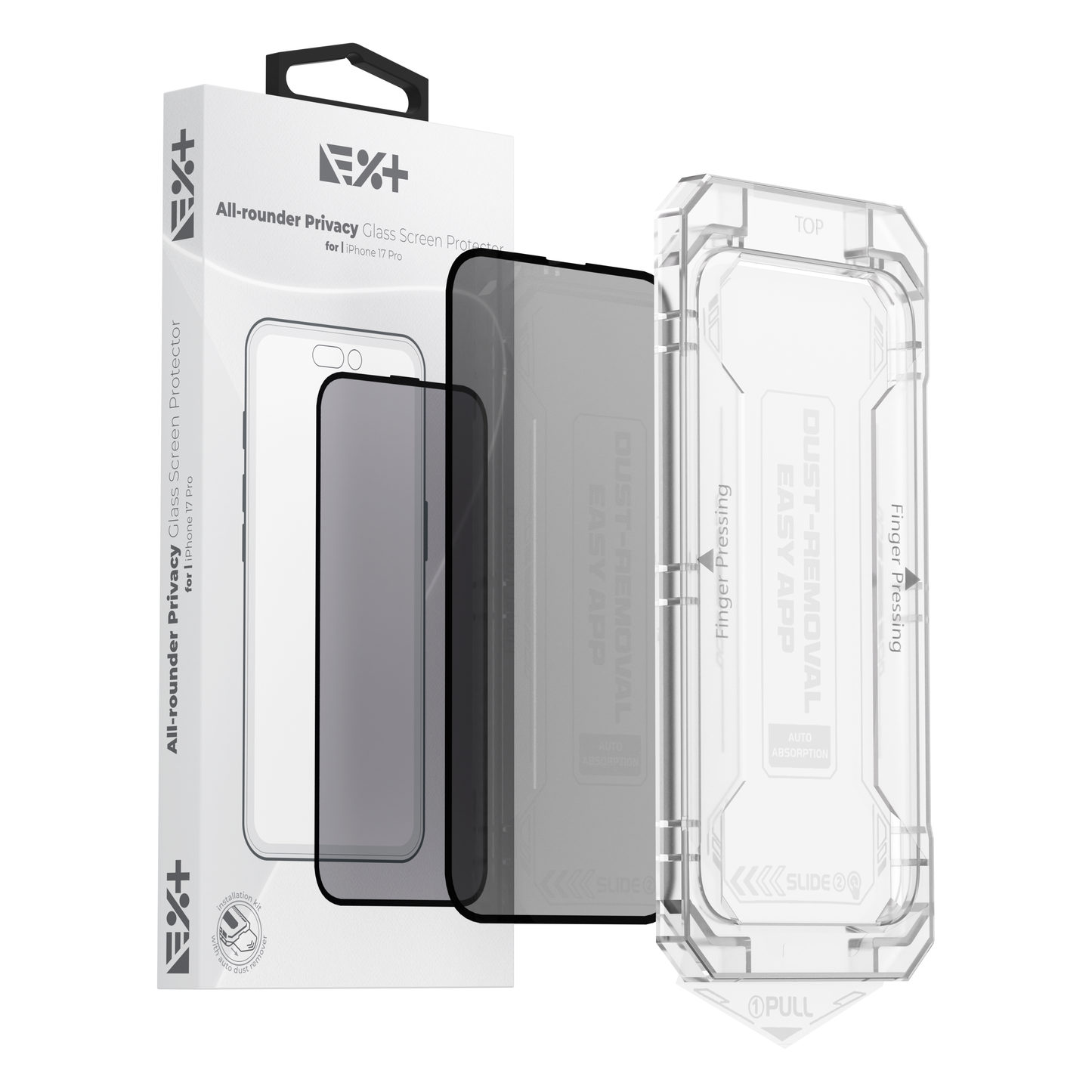 Next One zaščitno steklo All-rounder Privacy za iPhone 17 Pro
