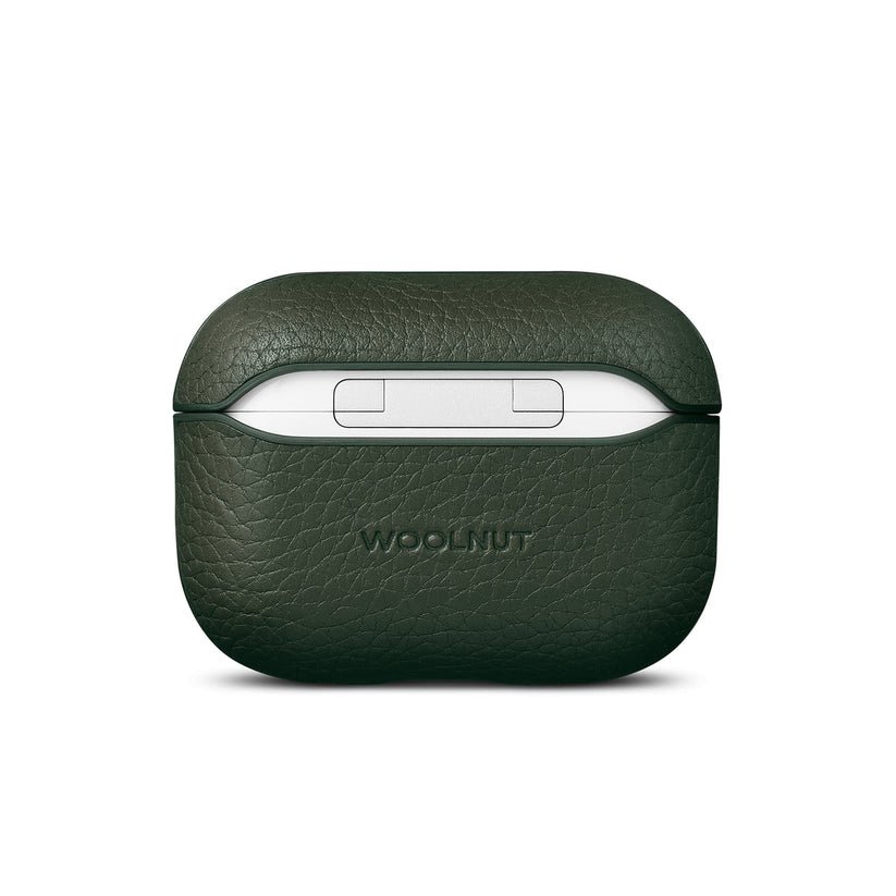 Woolnut usnjeni ovitek za AirPods Pro 2 - zelena - iSTYLE SI