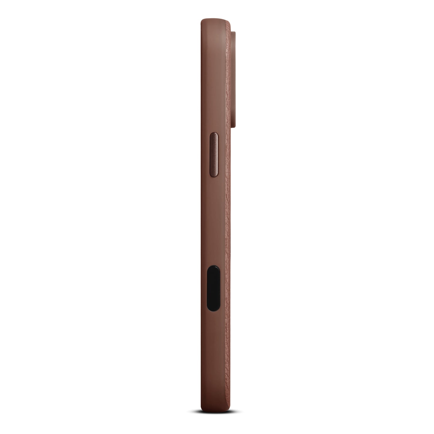 Woolnut usnjen magnetni ovitek za iPhone 17 Pro Max - konjak