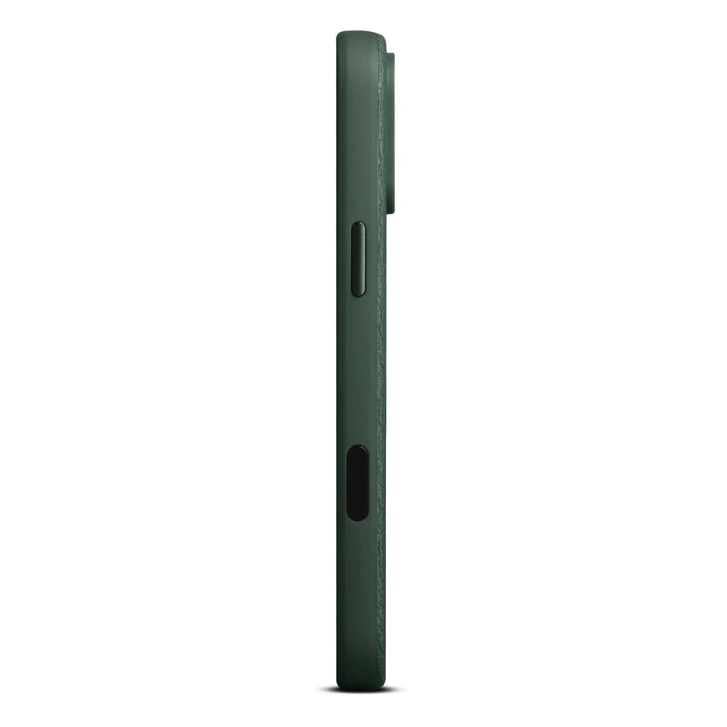 Woolnut usnjen magnetni ovitek za iPhone 17 Pro Max - zelen