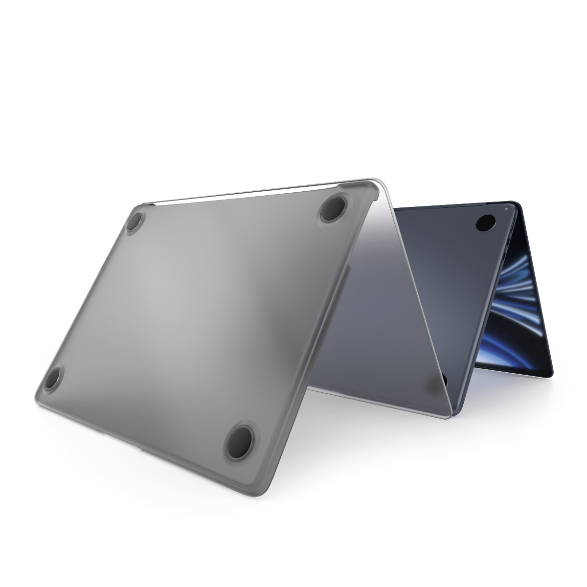 Next One Safeguard zaščita MacBook Air 13" M2 - Smoke Black - iSTYLE SI