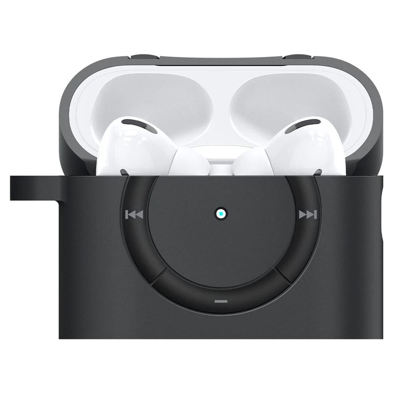 Spigen Shuffle ovitek za škatlico AirPods Pro 2 - črna - iSTYLE SI