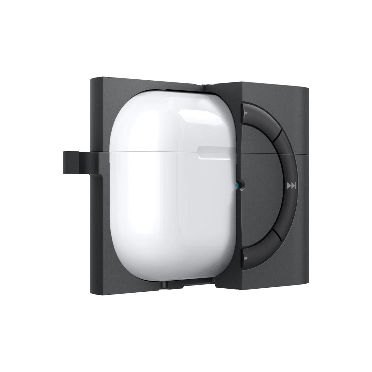 Spigen Shuffle ovitek za škatlico AirPods Pro 2 - črna - iSTYLE SI