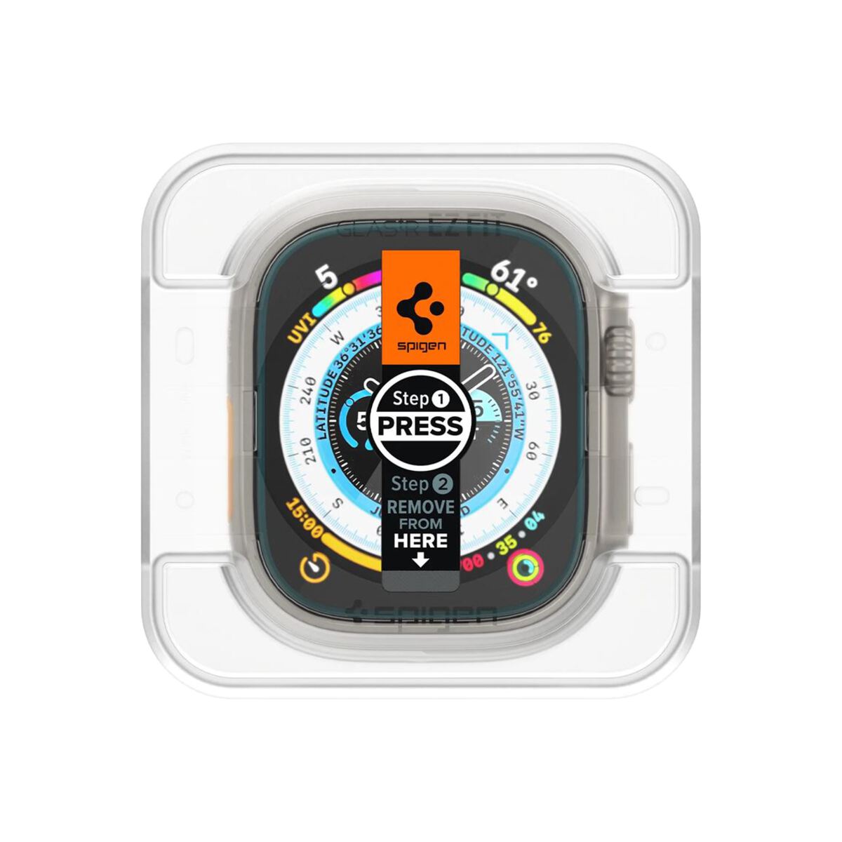 Spigen 2x zaščitno steklo za Apple Watch Ultra 49mm - iSTYLE SI