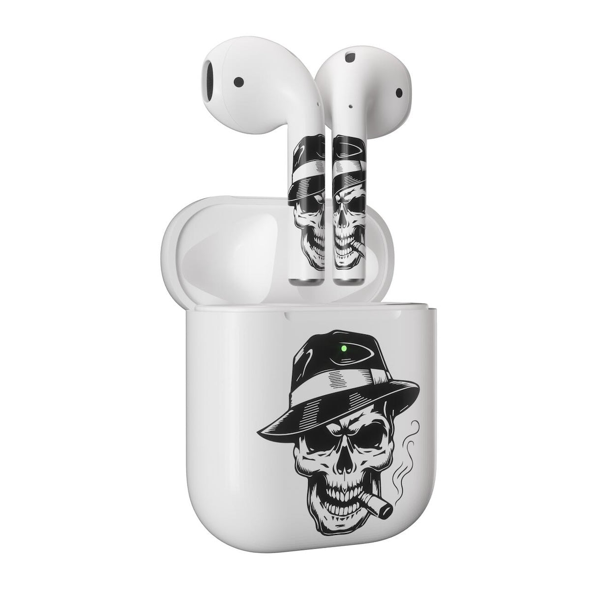 Next One ArtSkin nalepka za Airpods 1. in 2. generacija - lobanja - iSTYLE SI