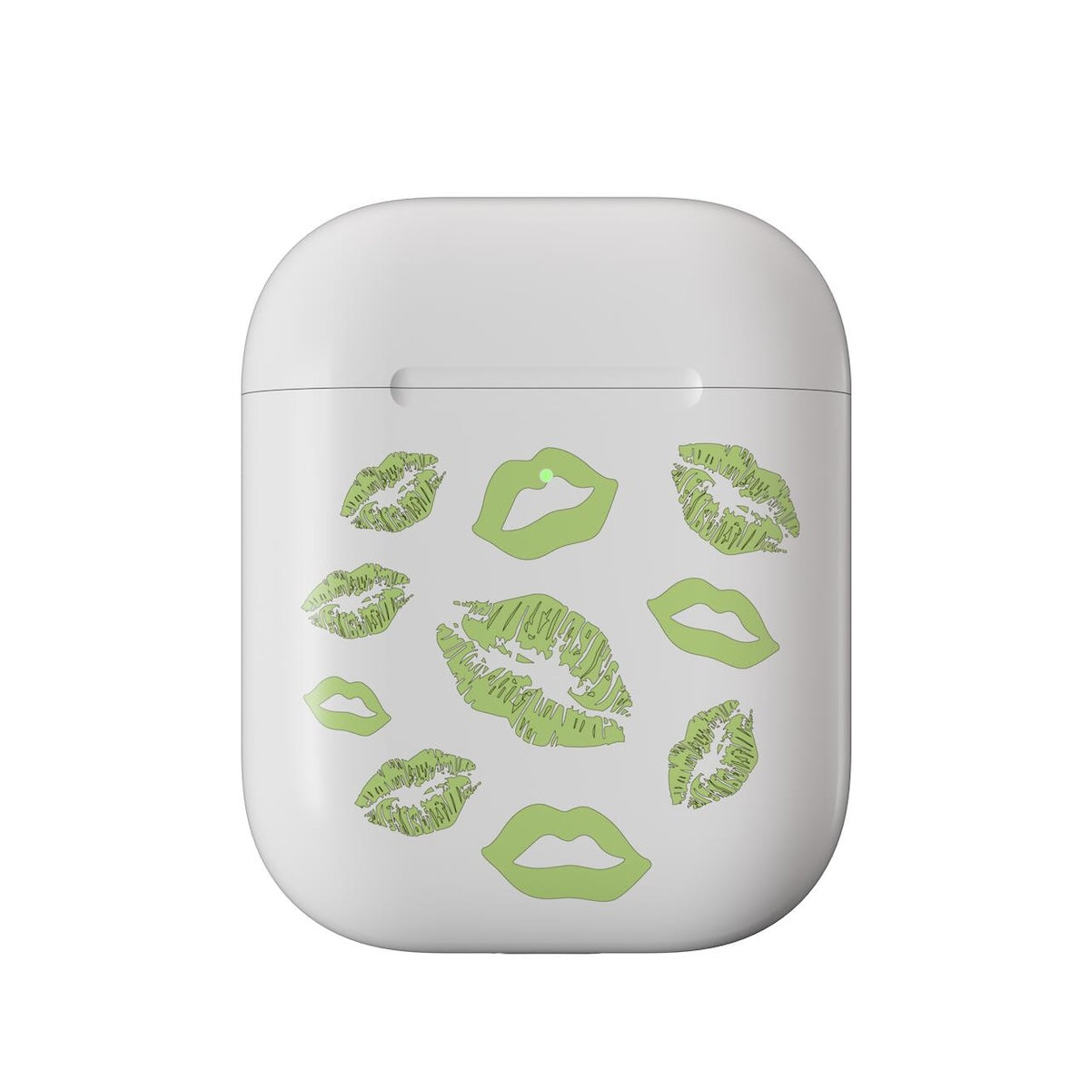 Next One ArtSkin nalepka za Airpods 1. in 2. generacija - svetleče ustnice - iSTYLE SI
