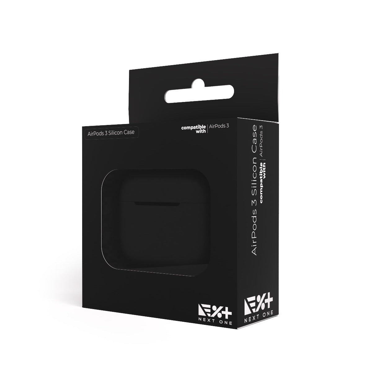 NEXT AIRPODS 3 SILICONE CASE BLACK - iSTYLE SI