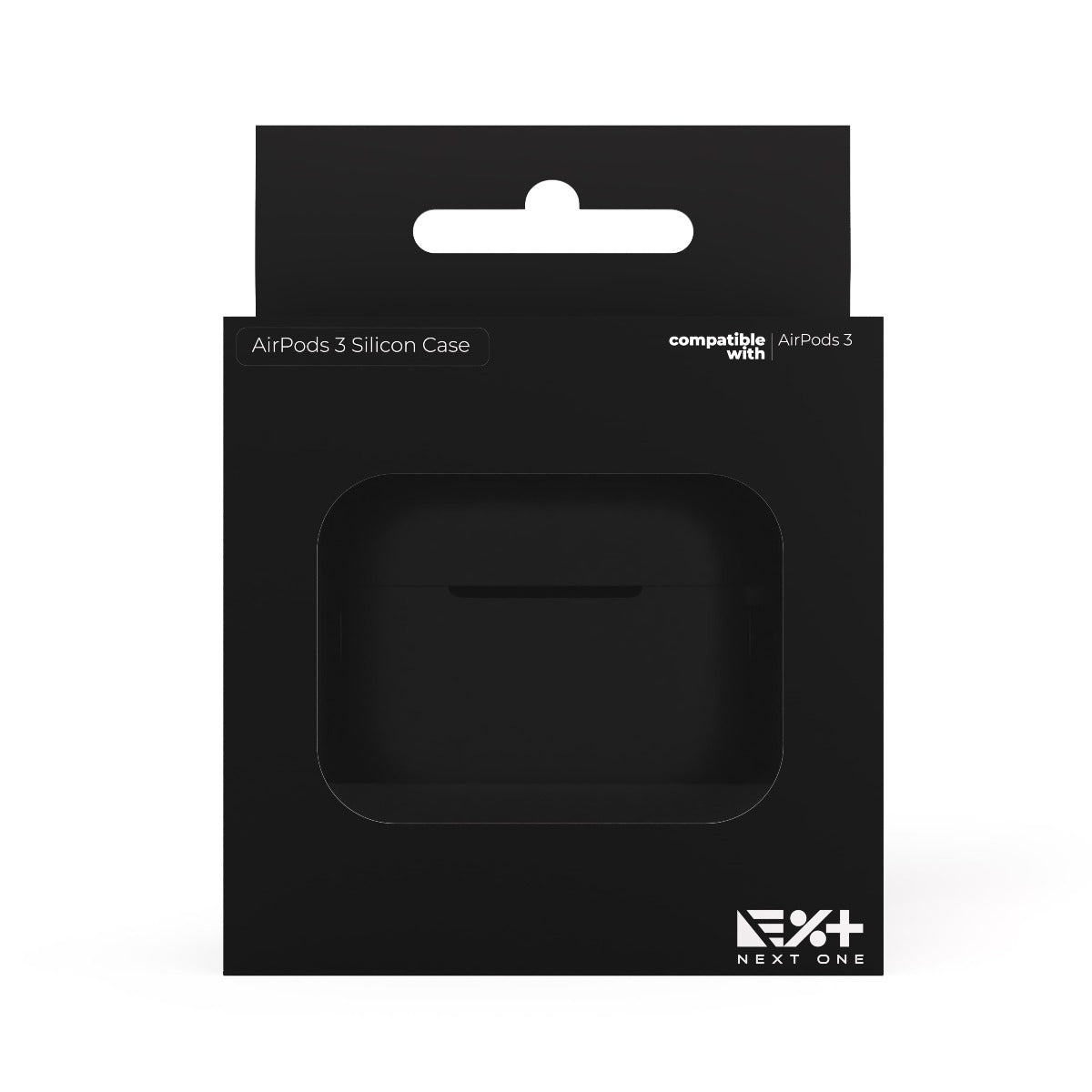 NEXT AIRPODS 3 SILICONE CASE BLACK - iSTYLE SI