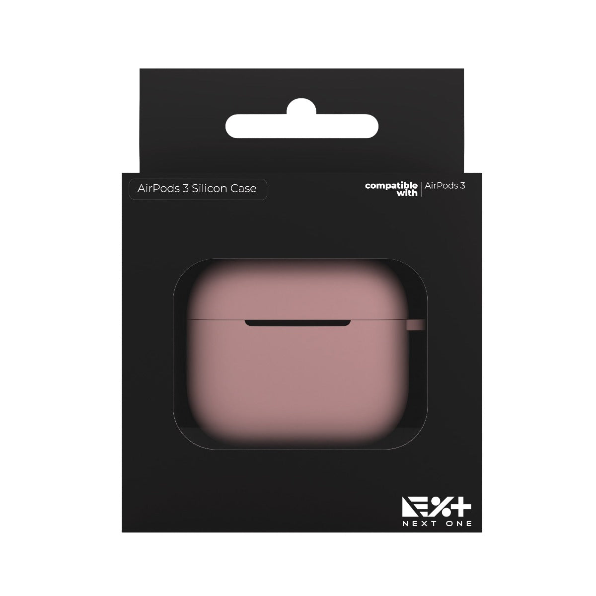 Next One silikonski ovitek za AirPods 3 - Roza - iSTYLE SI