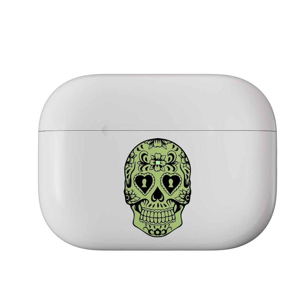 Next One ArtSkin nalepka za Airpods Pro 1. in 2. generacija - svetleča lobanja - iSTYLE SI