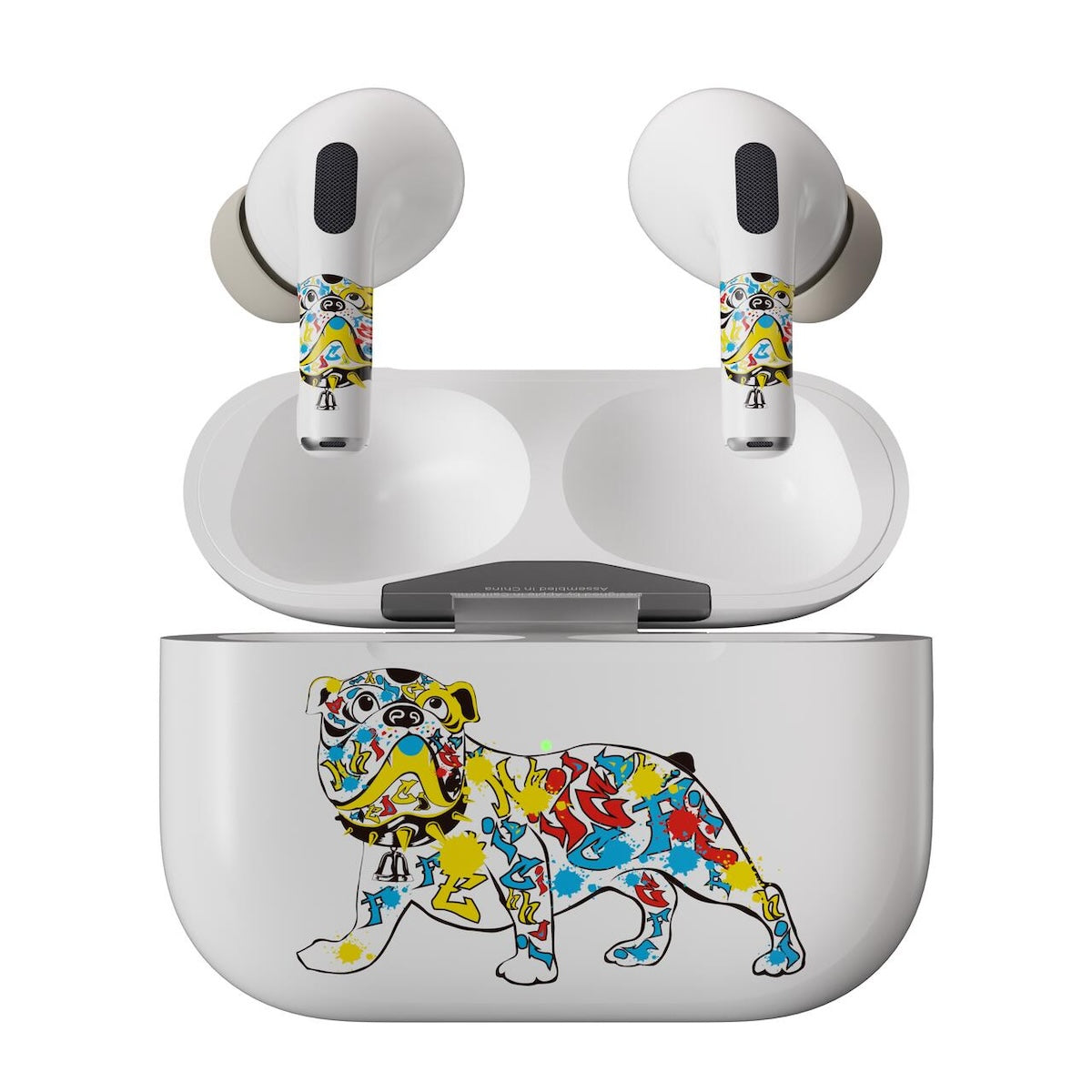 Next One ArtSkin nalepka za Airpods Pro 1. in 2. generacija - buldog - iSTYLE SI