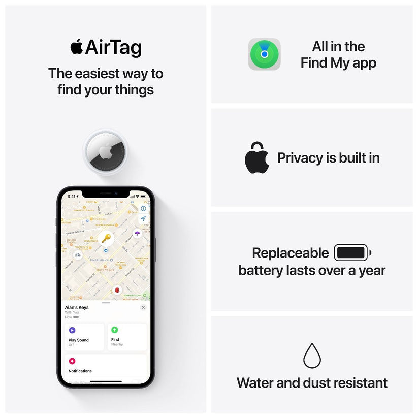 AirTag (4 kosi) - iSTYLE SI
