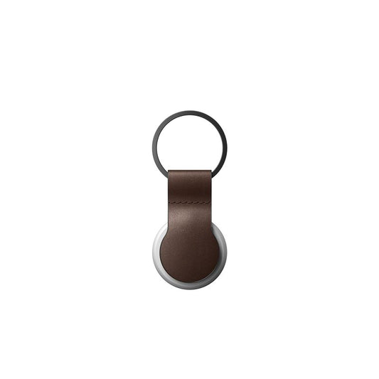 Nomad Leather Loop obesek za Apple Airtag - rjava - iSTYLE SI