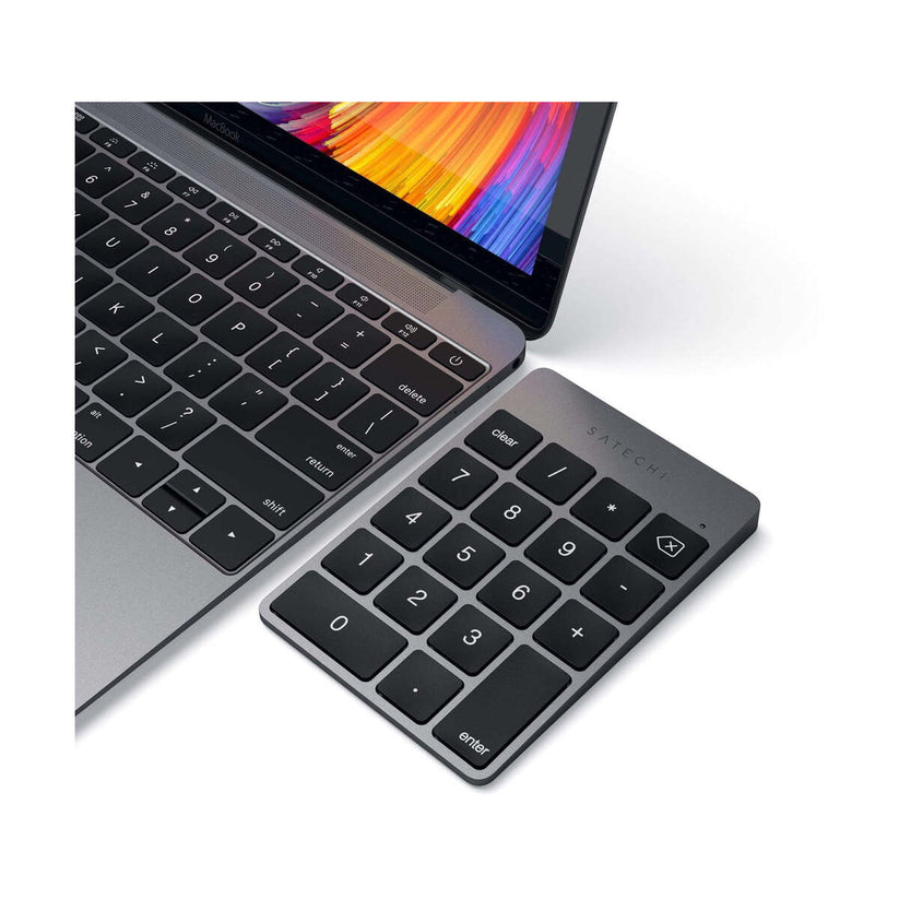 SATECHI Slim Aluminum Keypad - Space Gray - iSTYLE SI
