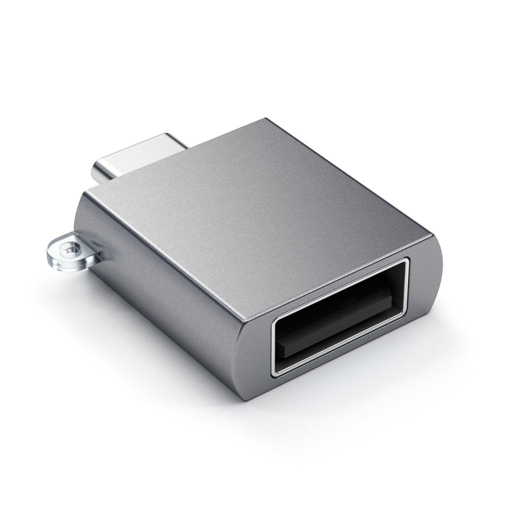SATECHI USB-C to USB-A adapter - Space Gray - iSTYLE SI