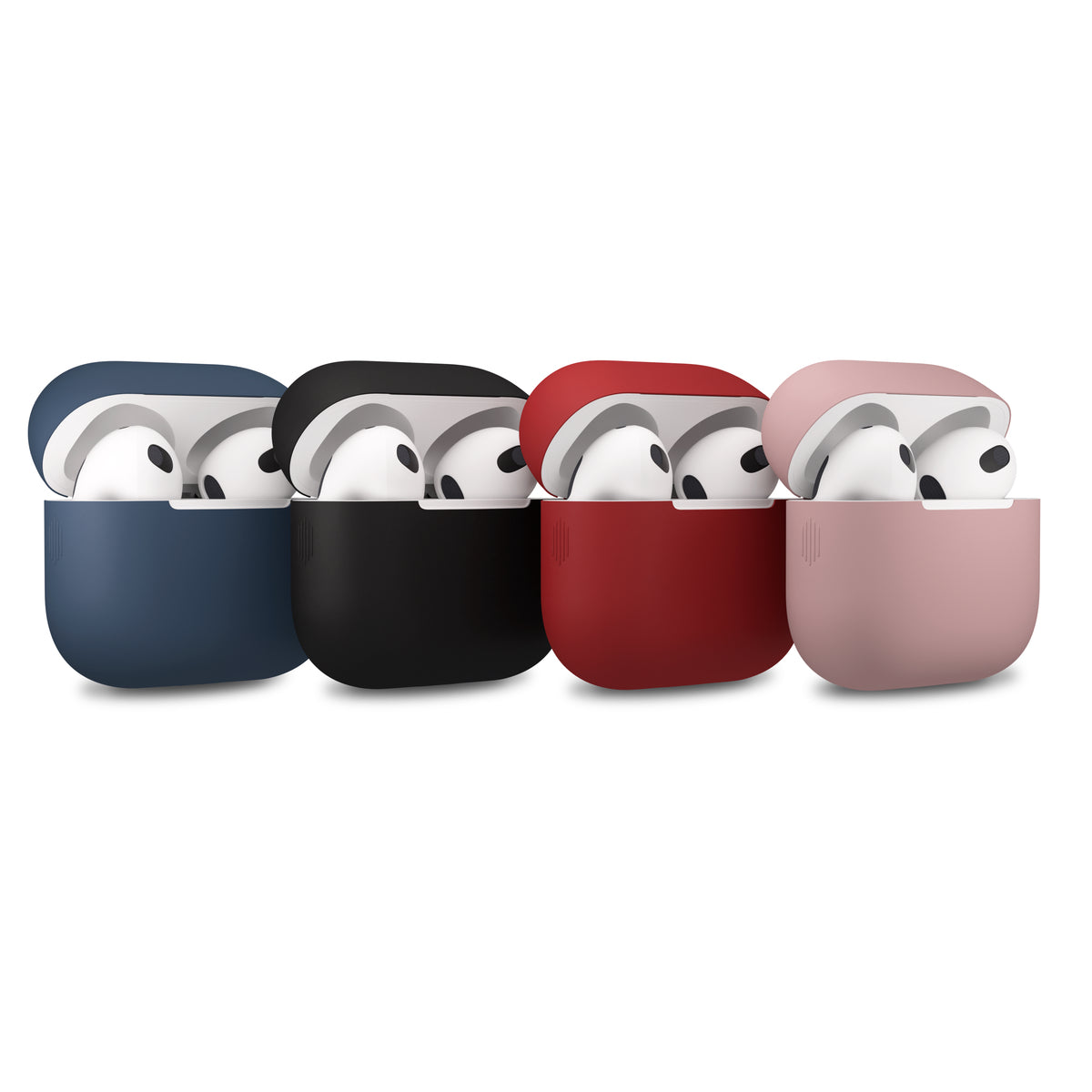Next One silikonski ovitek za AirPods 3 - Rdeča - iSTYLE SI